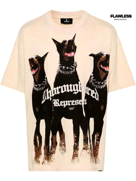 Represent Thoroughbred cotton T-shirt "Cream"