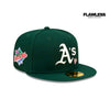 Oakland Athletics 9FIFTY Side Patch Script Green Cap