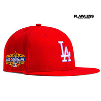 Los Angeles Dodgers 59FIFTY MLB Basic Scarlet/White Cap
