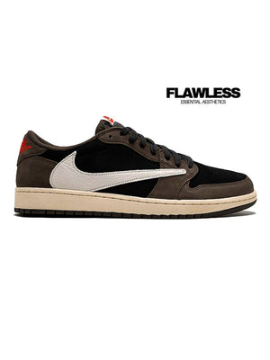 TRAVIS SCOTT AIR JORDAN 1 LOW SNEAKERS