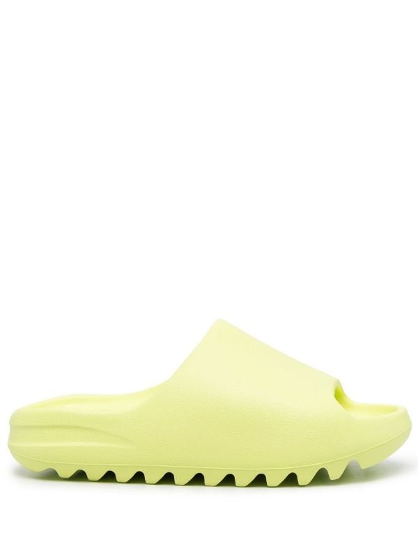 YEEZY "Glow Green" slides