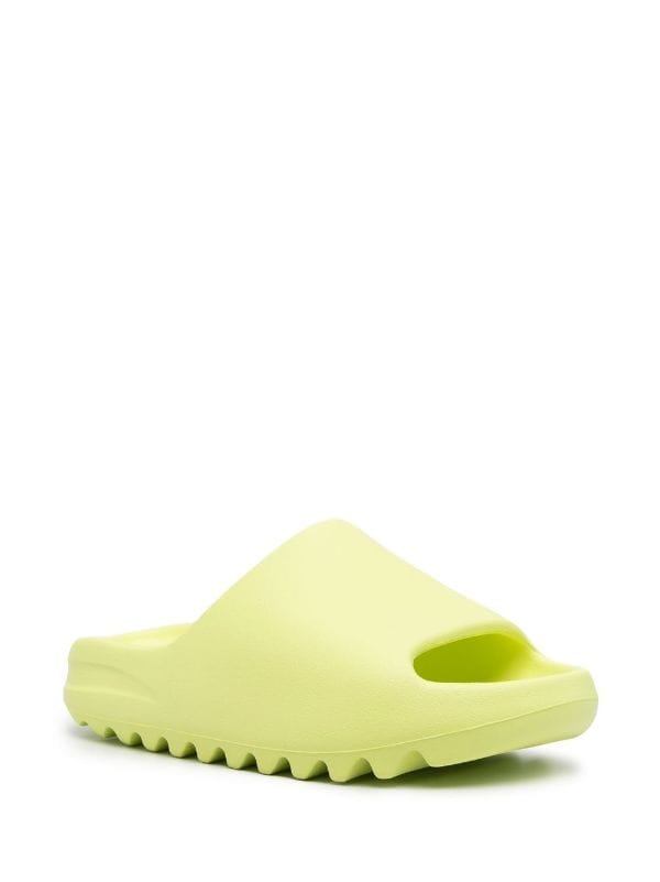 YEEZY "Glow Green" slides