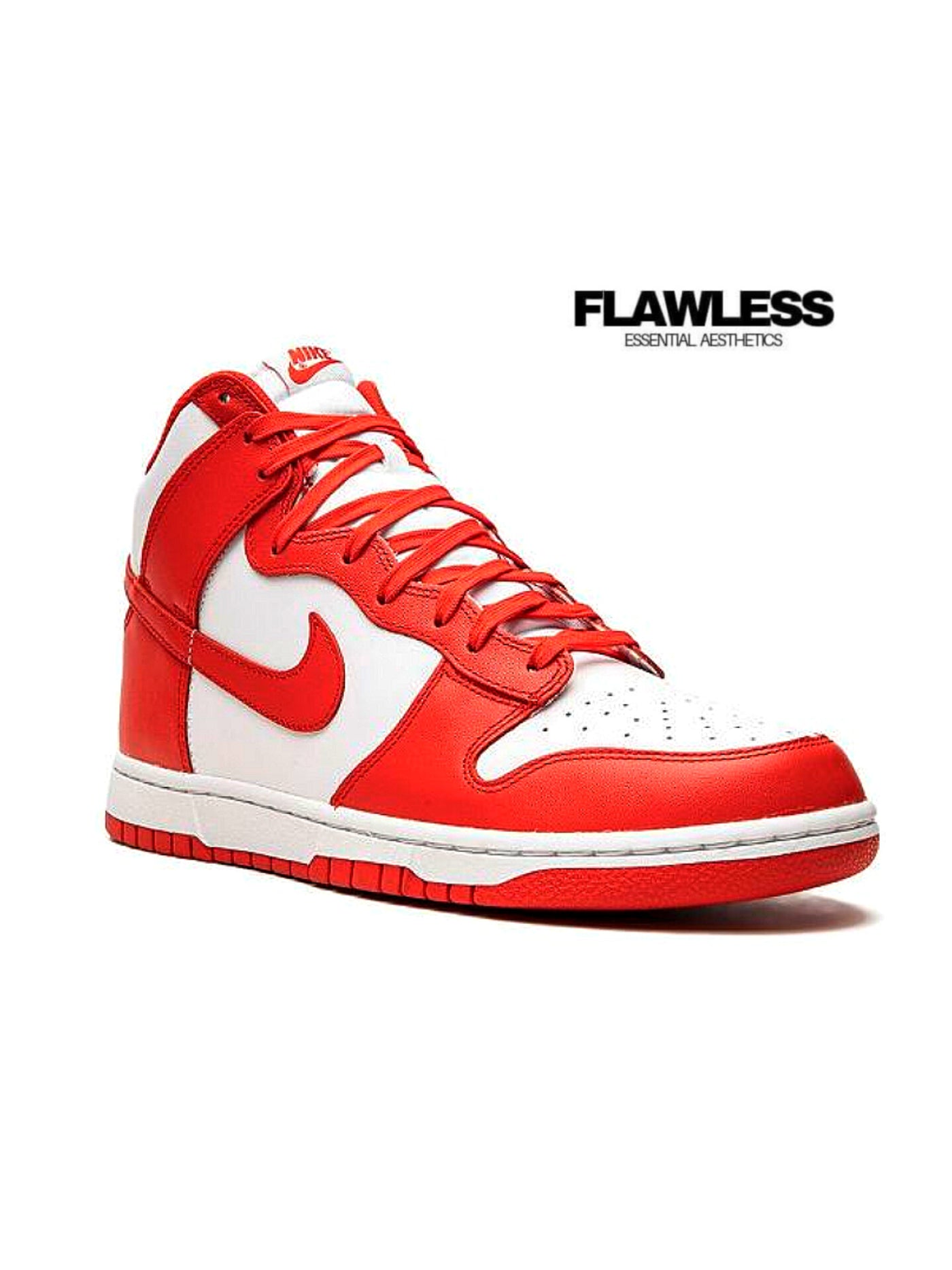Nike Dunk High "White/University Red"