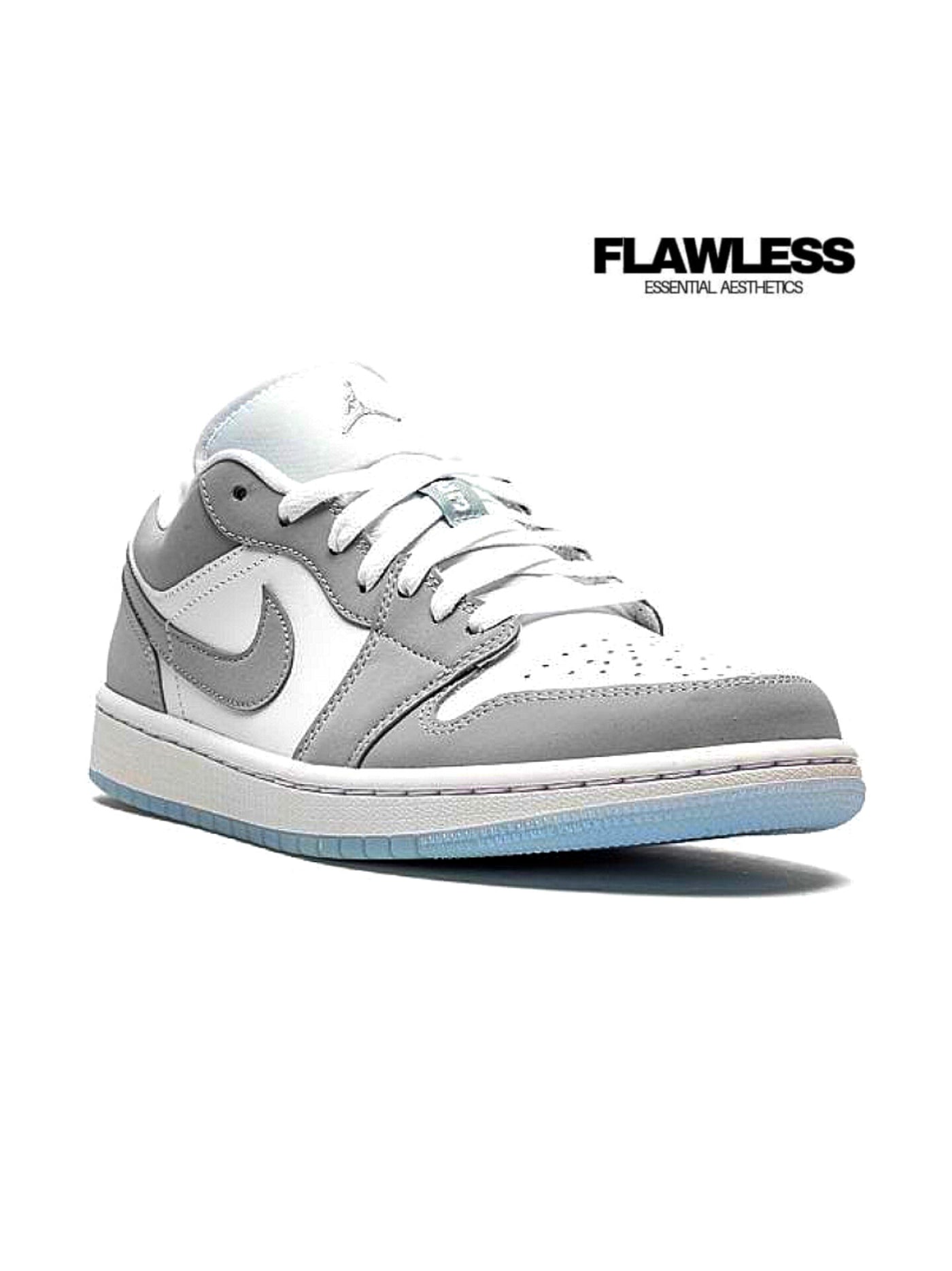 Air Jordan 1 Low "White/Wolf Grey"