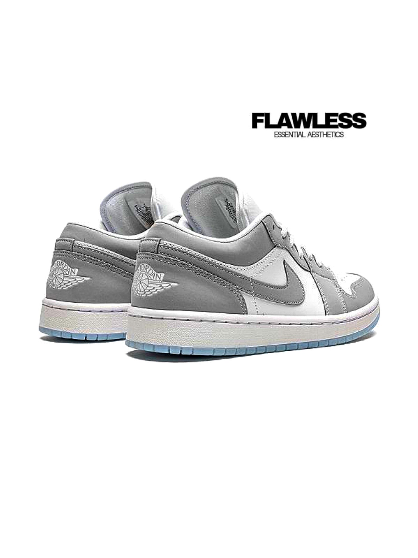 Air Jordan 1 Low "White/Wolf Grey"