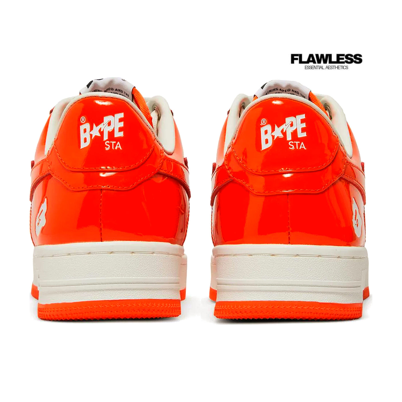 A BATHING APE® Sta "Orange"