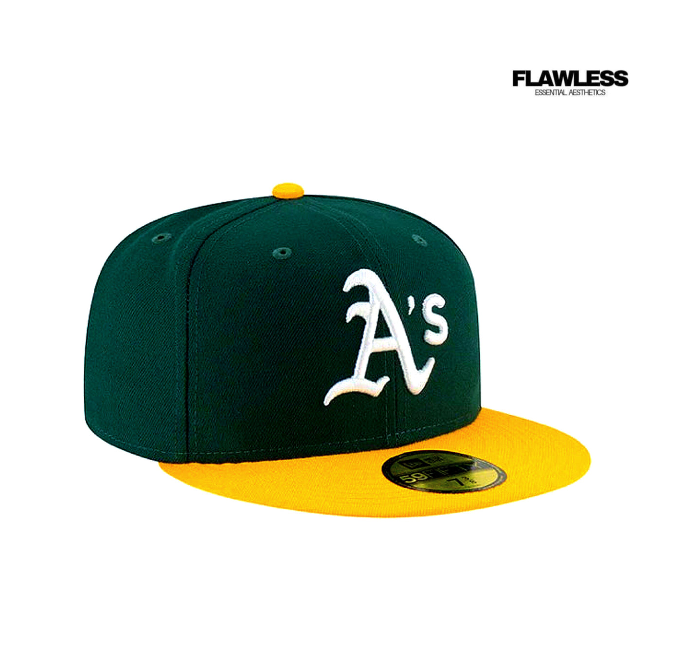 Oakland Athletics 59FIFTY MLB AC Perf Green Cap