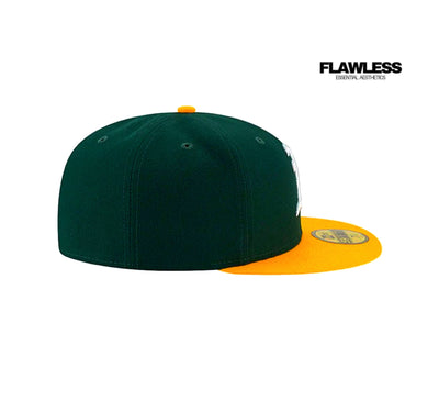 Oakland Athletics 59FIFTY MLB AC Perf Green Cap