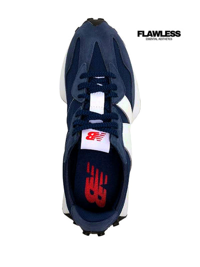 New Balance Suede 327 low-top "blue"