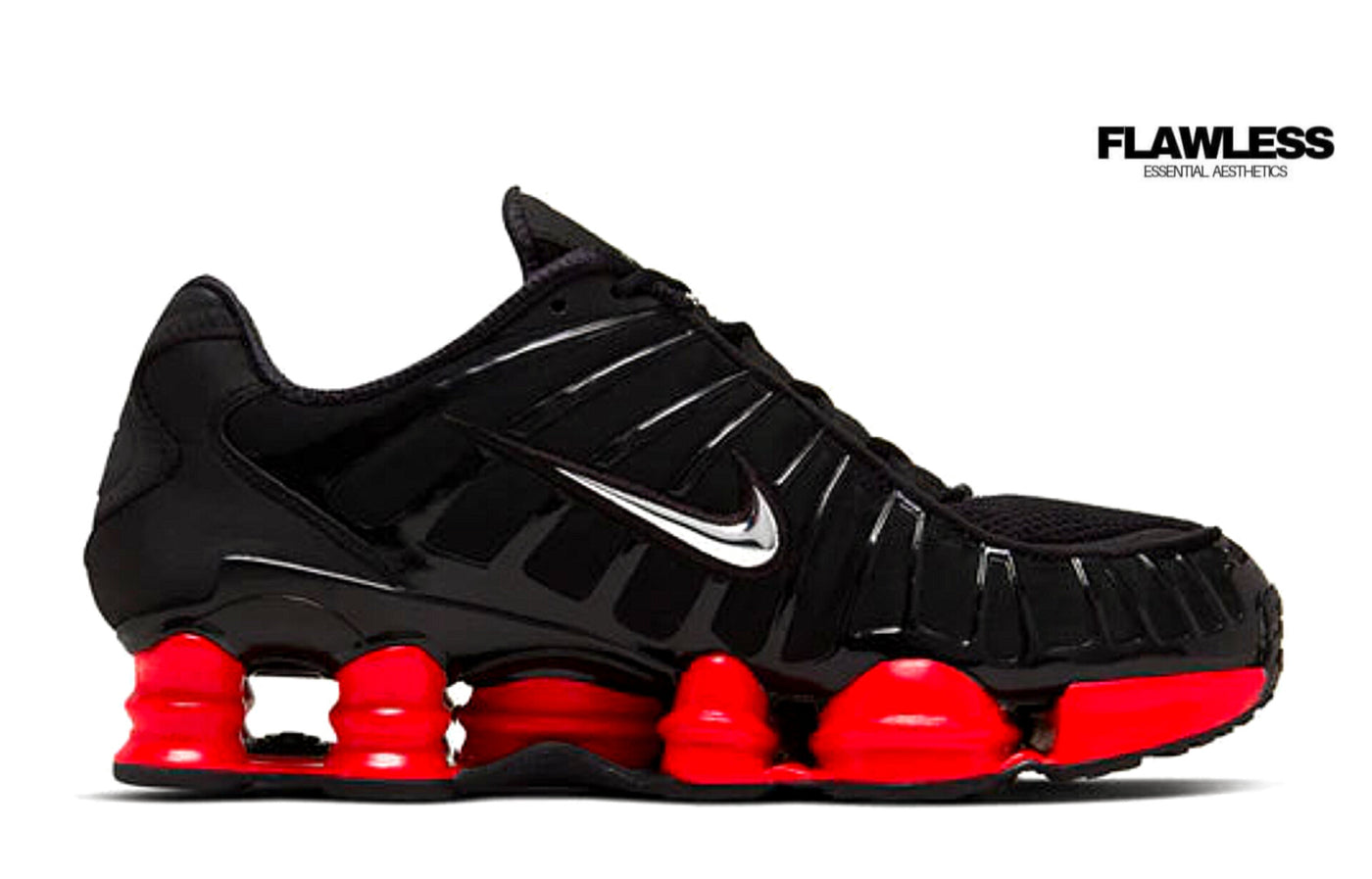 Skepta x Nike Shox TL Black and Red