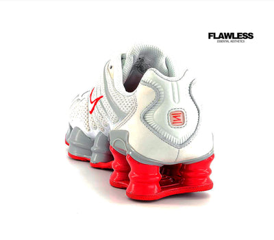 Skepta x Nike Shox TL White and Red