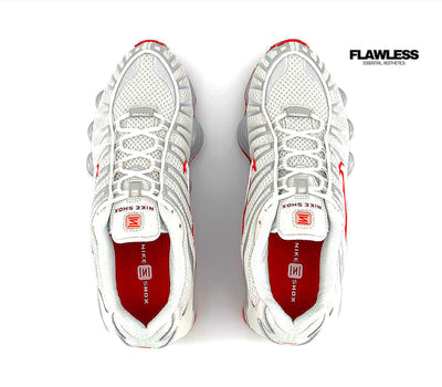 Skepta x Nike Shox TL White and Red