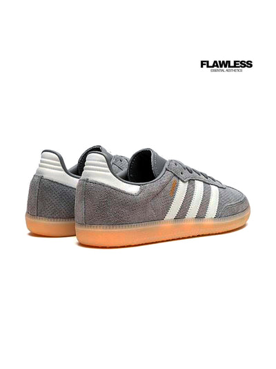 Adidas Samba OG "Grey Bliss Orange"