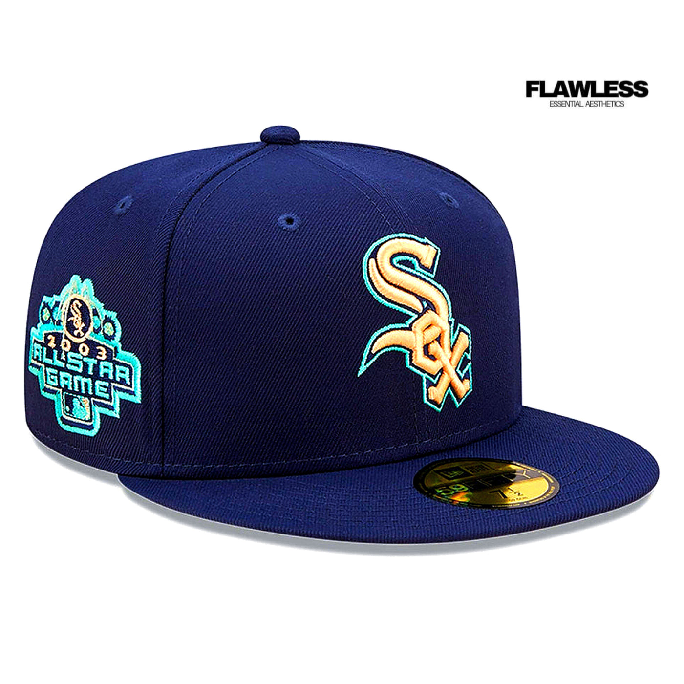 New Era X Lids HD Chicago White Sox Oceanside Peach 59FIFTY Fitted Cap