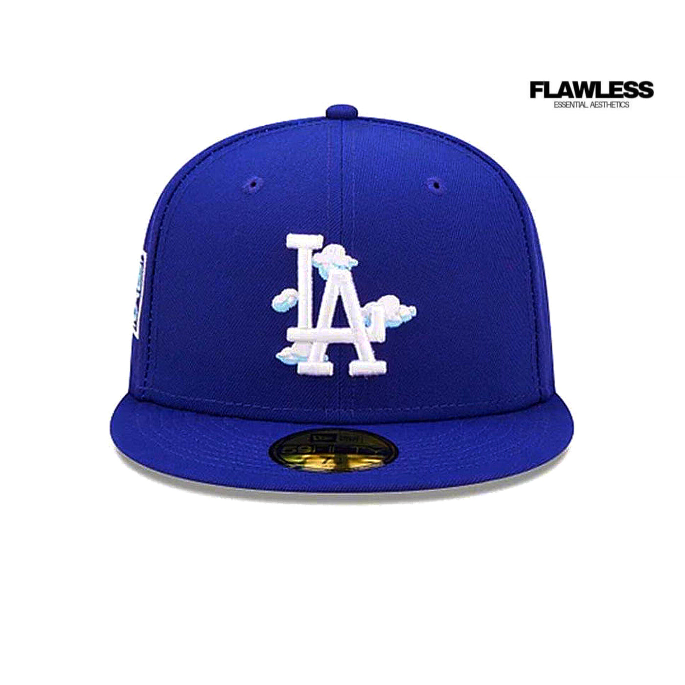 LA Fitted Cap With Clouds