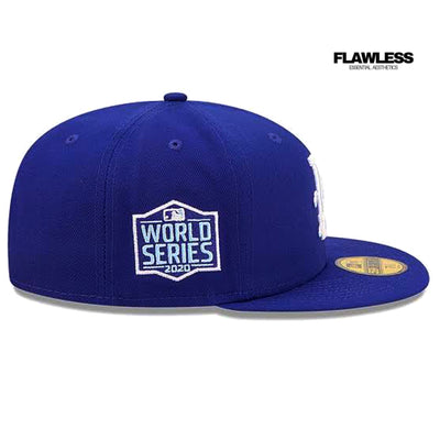 LA Fitted Cap With Clouds