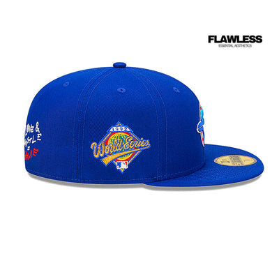 Toronto Blue Jay's Heart Side Patch Fitted Cap