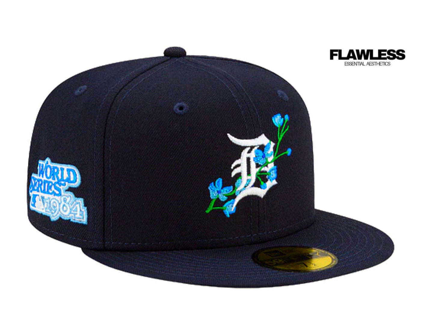 New Era 59FIFTY MLB Detroit Tigers Side Patch Bloom Fitted Cap