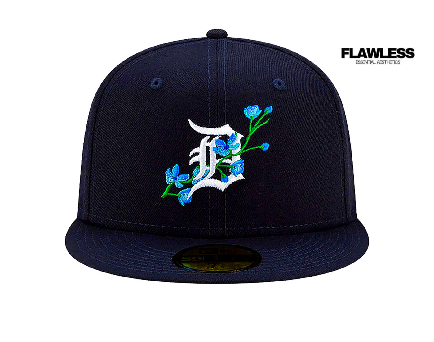 New Era 59FIFTY MLB Detroit Tigers Side Patch Bloom Fitted Cap