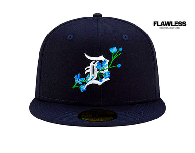 New Era 59FIFTY MLB Detroit Tigers Side Patch Bloom Fitted Cap
