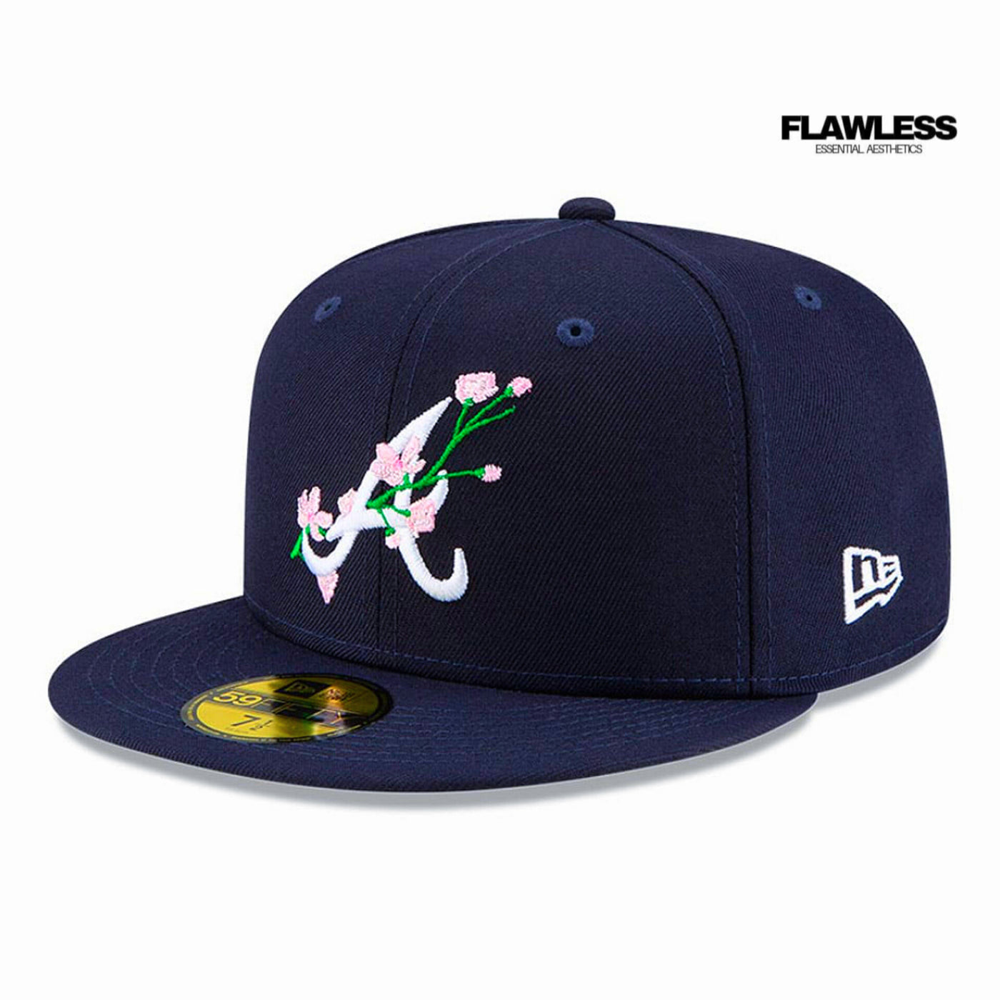 Atlanta Braves MLB Side Patch Bloom Cap