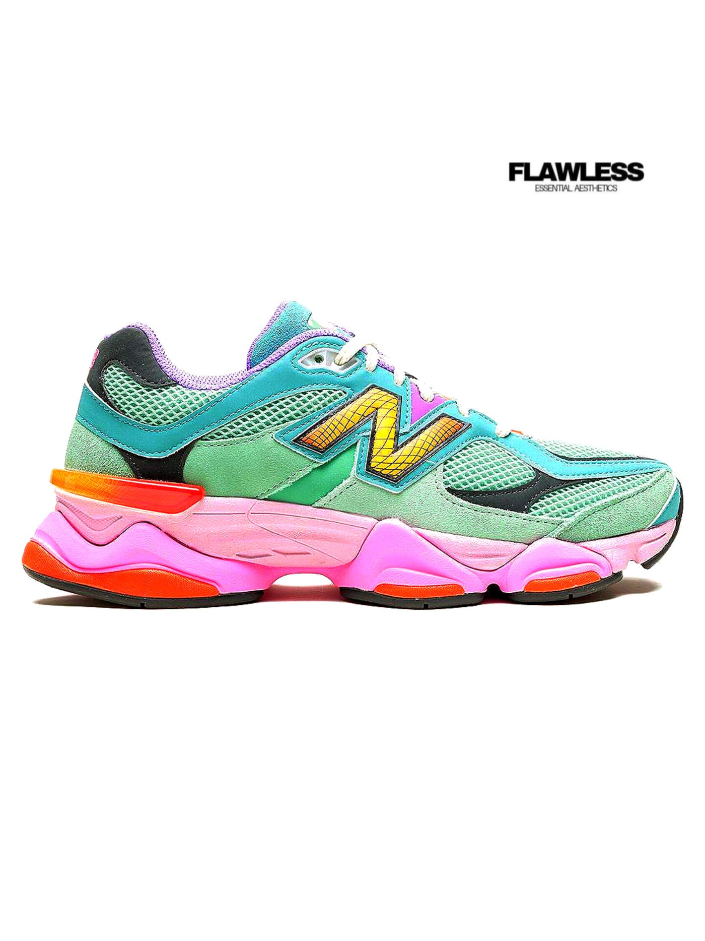 New Balance 9060 "Sage Leaf/Neo Flame"