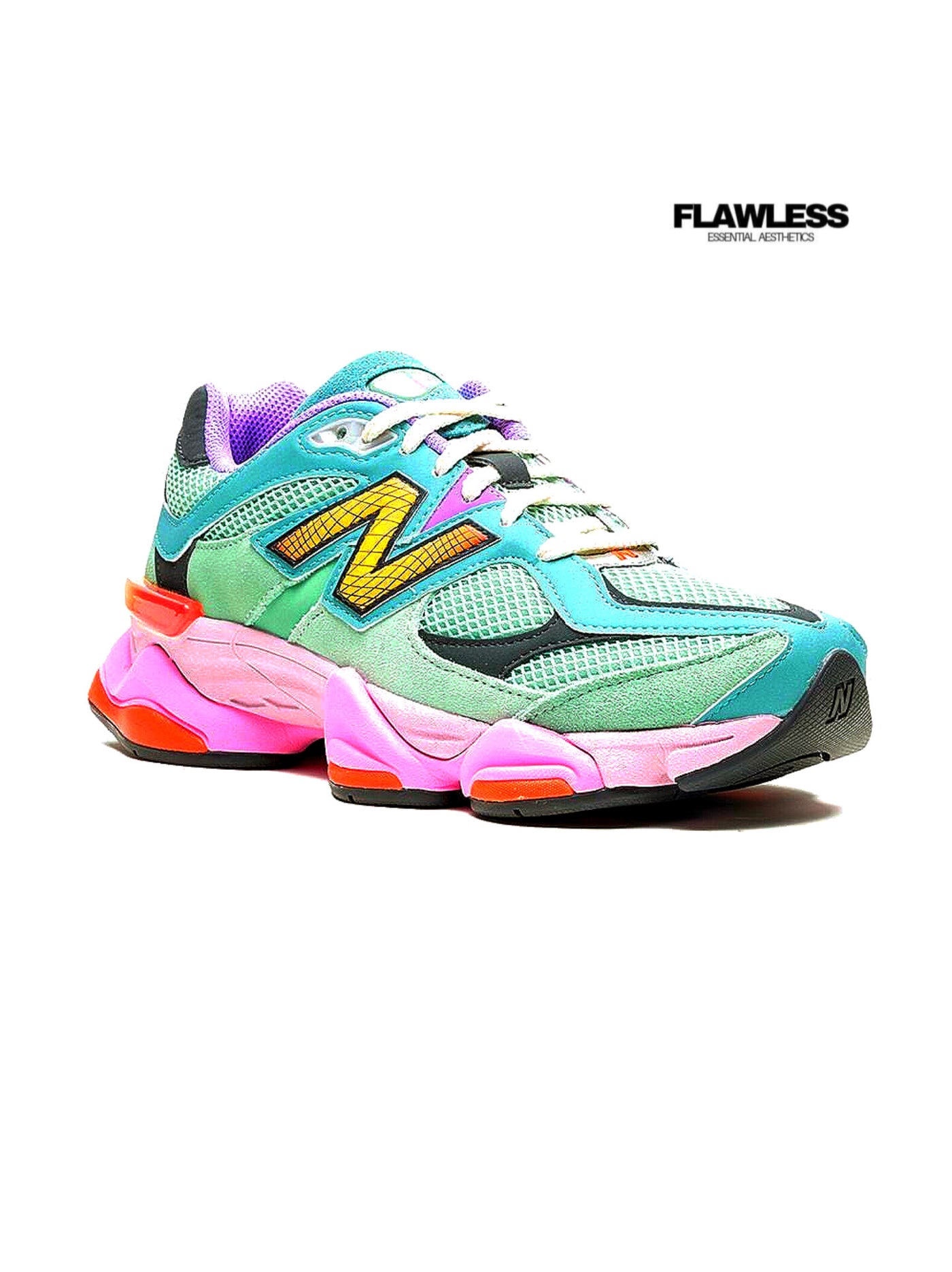 New Balance 9060 "Sage Leaf/Neo Flame"