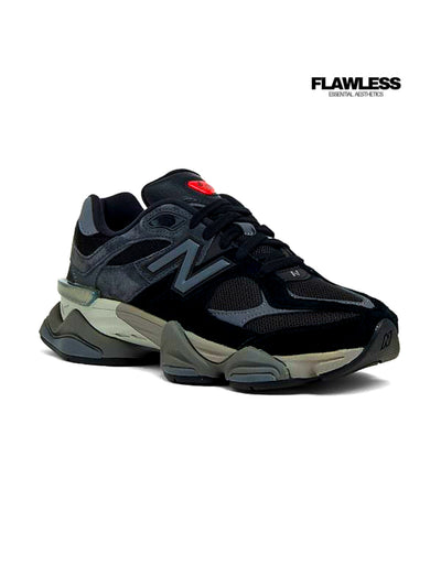 New Balance 9060 logo-patch suede