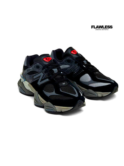 New Balance 9060 logo-patch suede