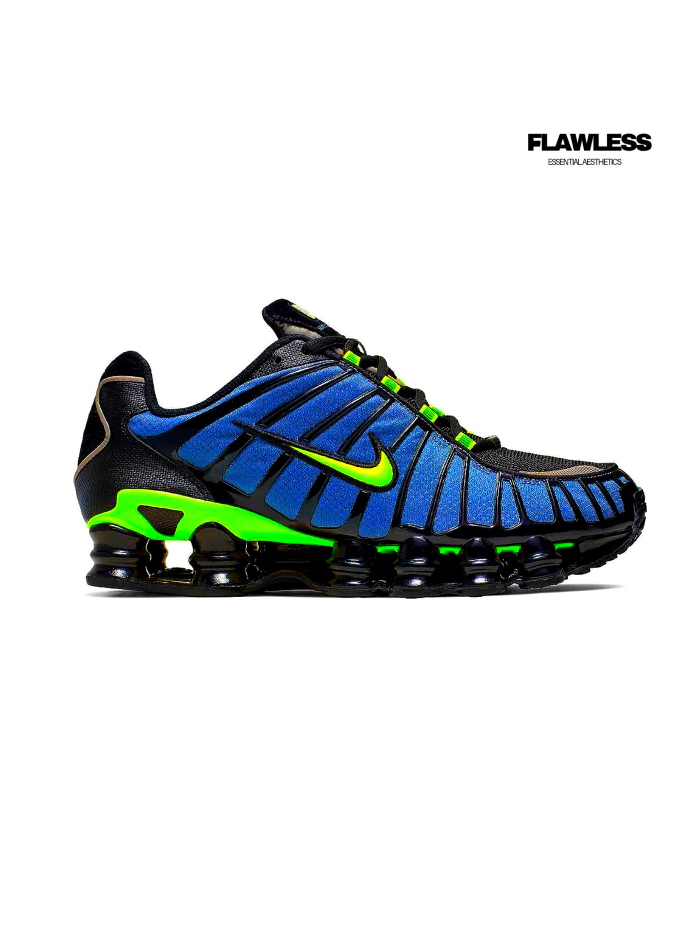 Nike Shox TL "Lime and Blue"