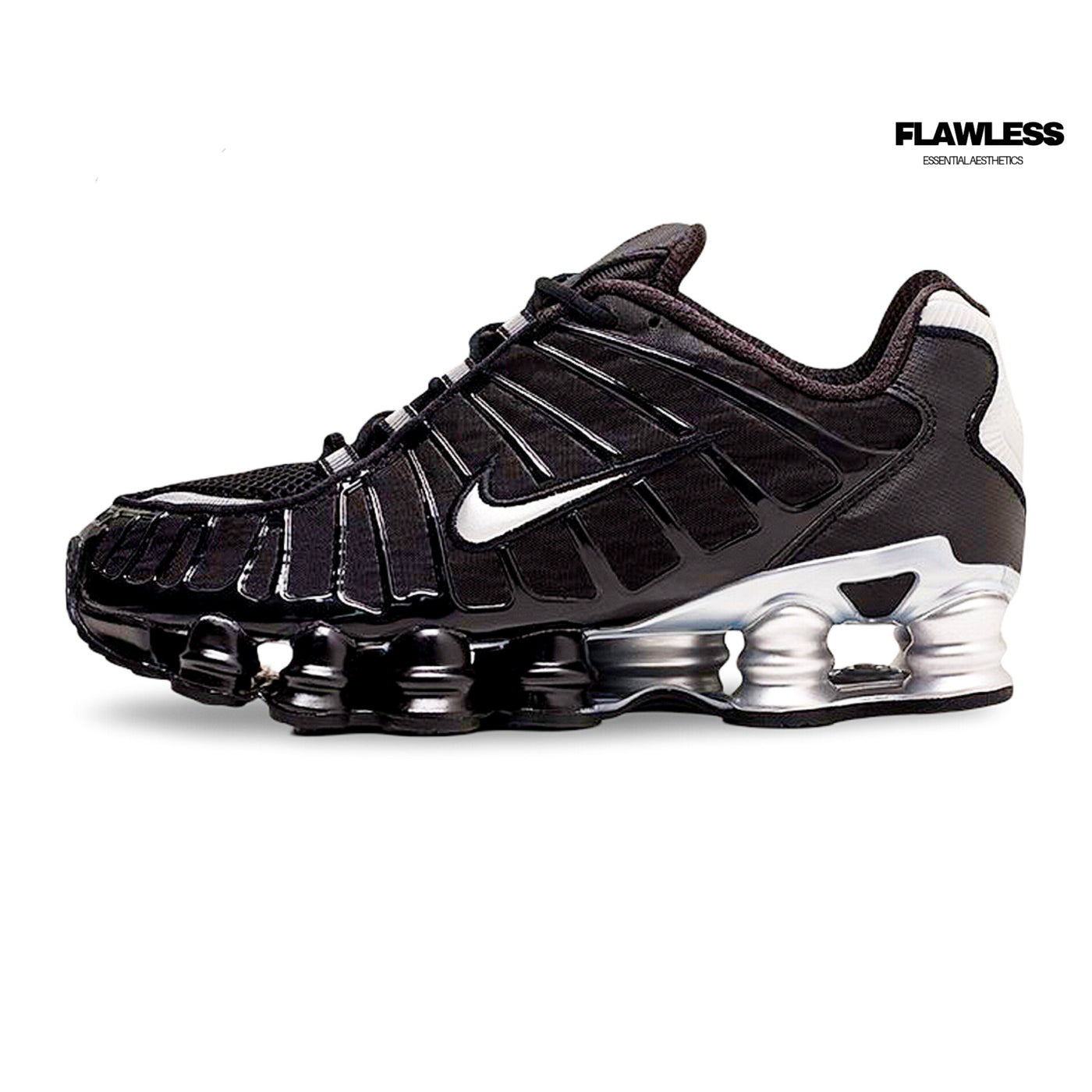 Nike Shox TL "Blackand Silver"