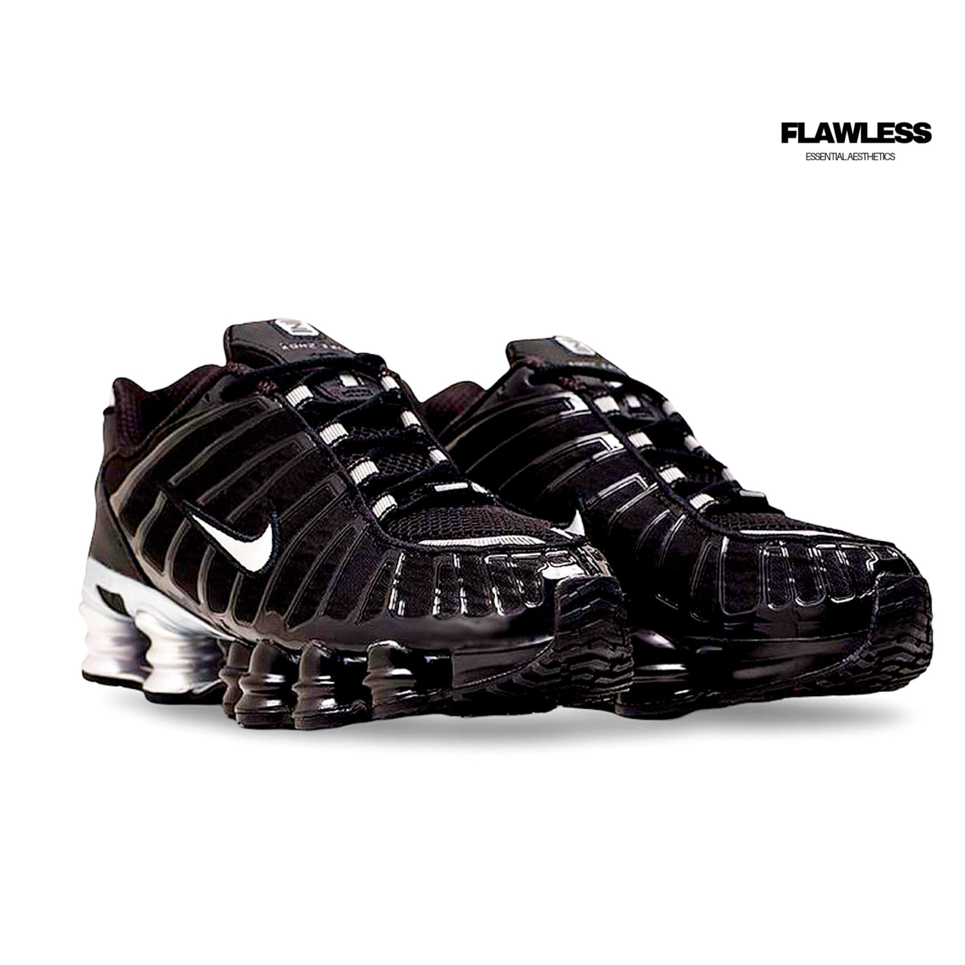 Nike Shox TL "Blackand Silver"