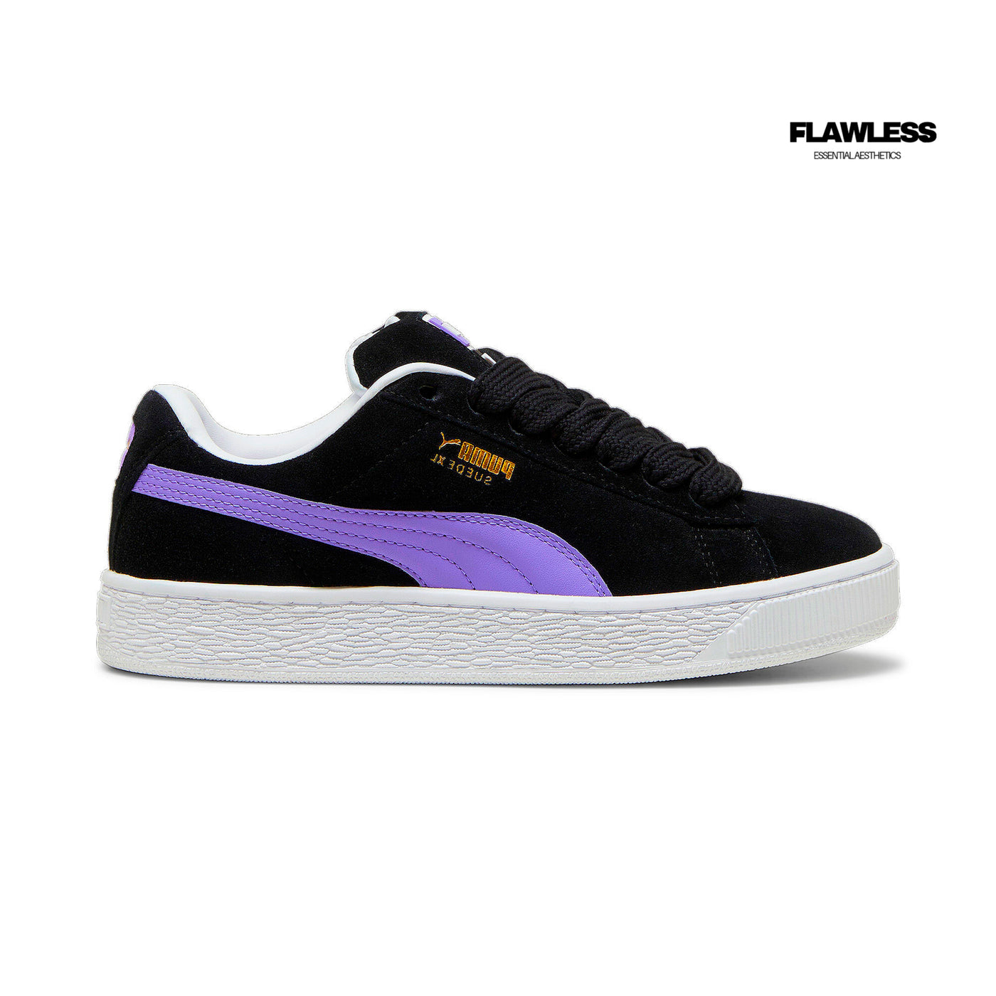Puma Suede XL "Black-lavender"
