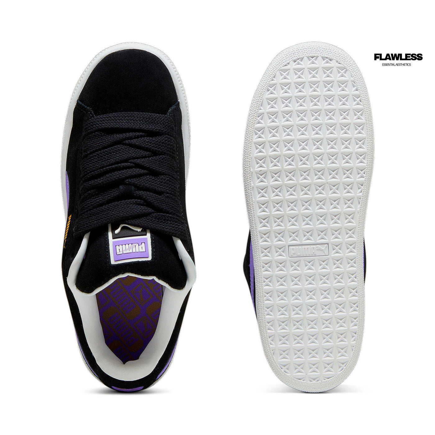 Puma Suede XL "Black-lavender"
