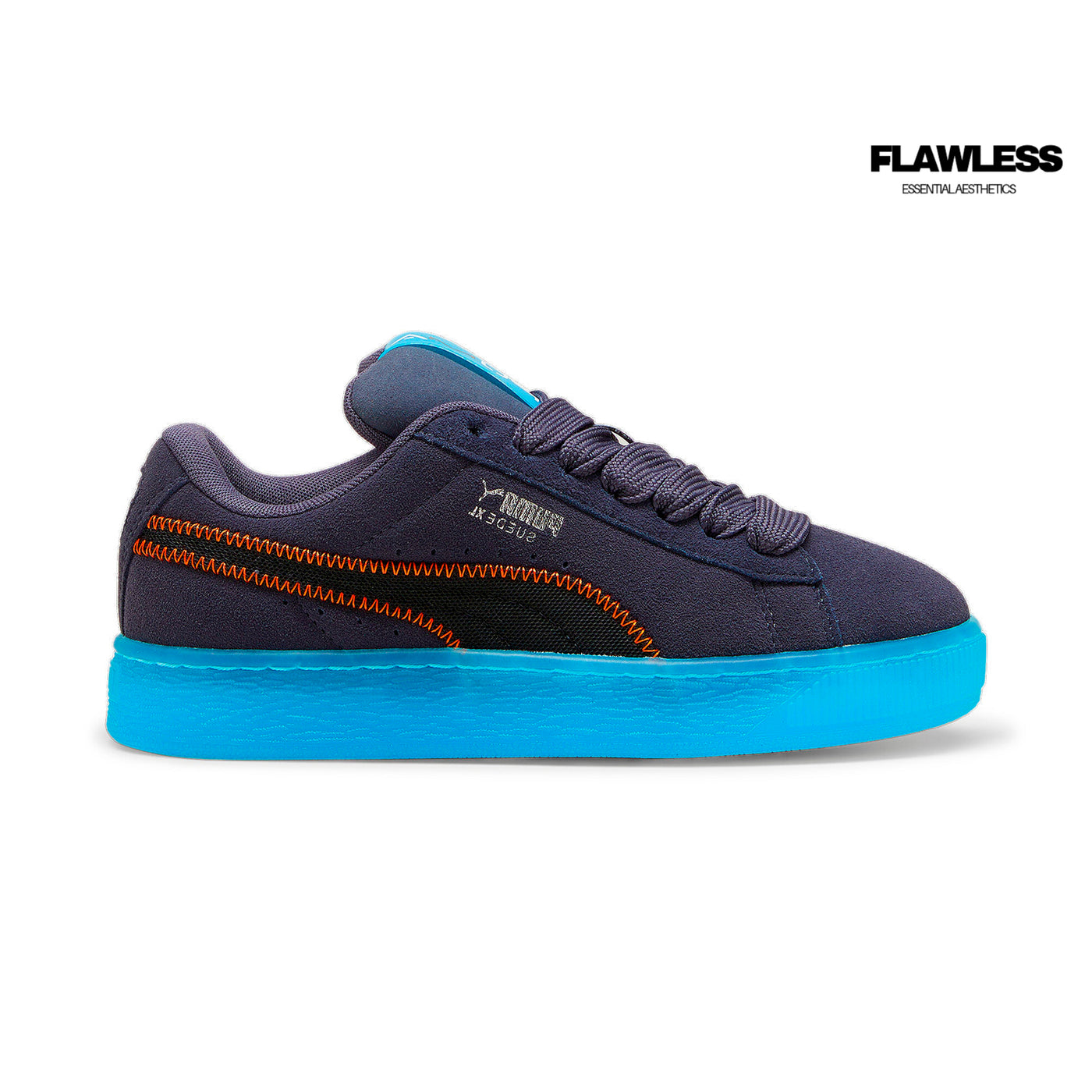 Puma Suede XL Artificial Friends "Galactic Gray-Bright Aqua"