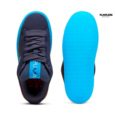 Puma Suede XL Artificial Friends "Galactic Gray-Bright Aqua"
