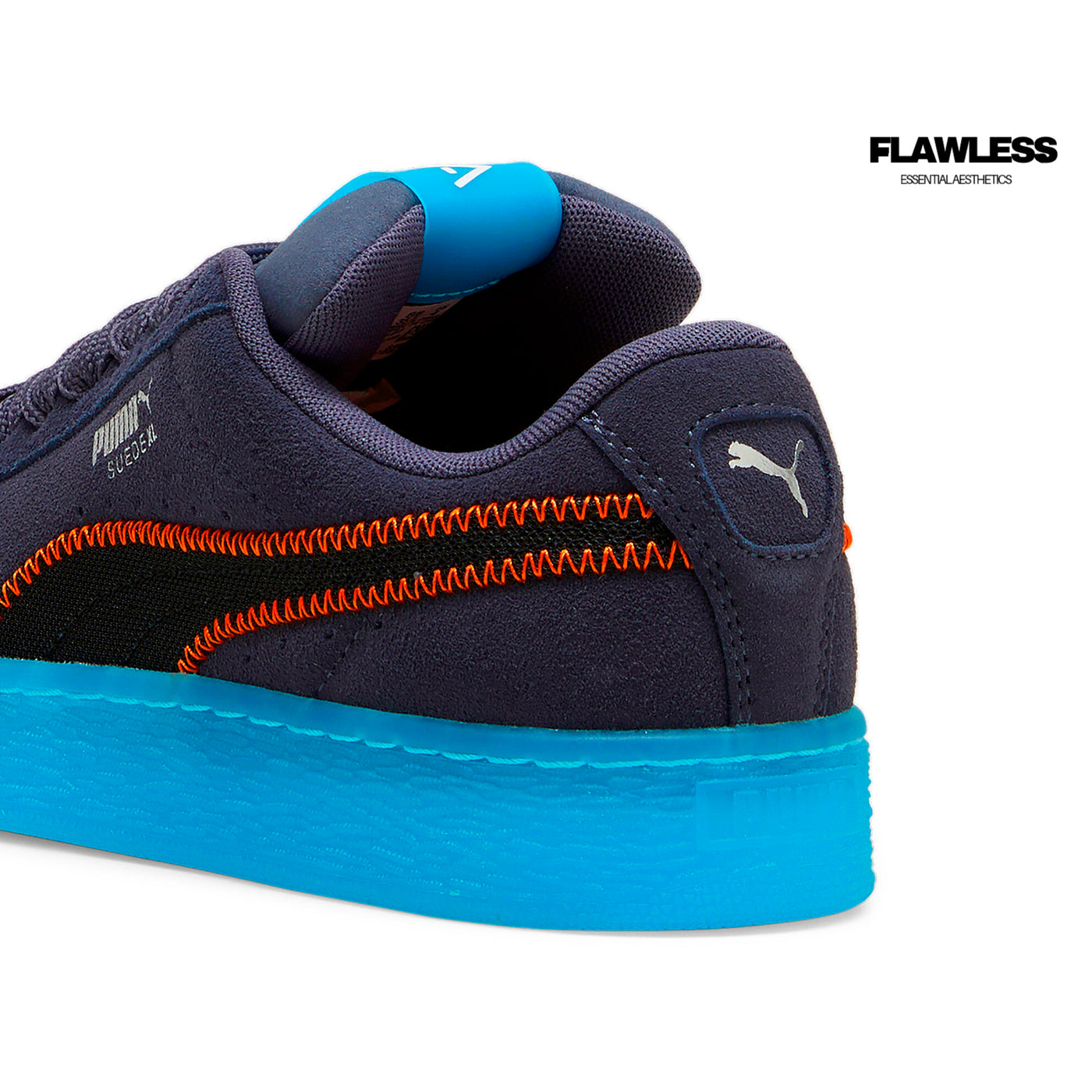 Puma Suede XL Artificial Friends "Galactic Gray-Bright Aqua"
