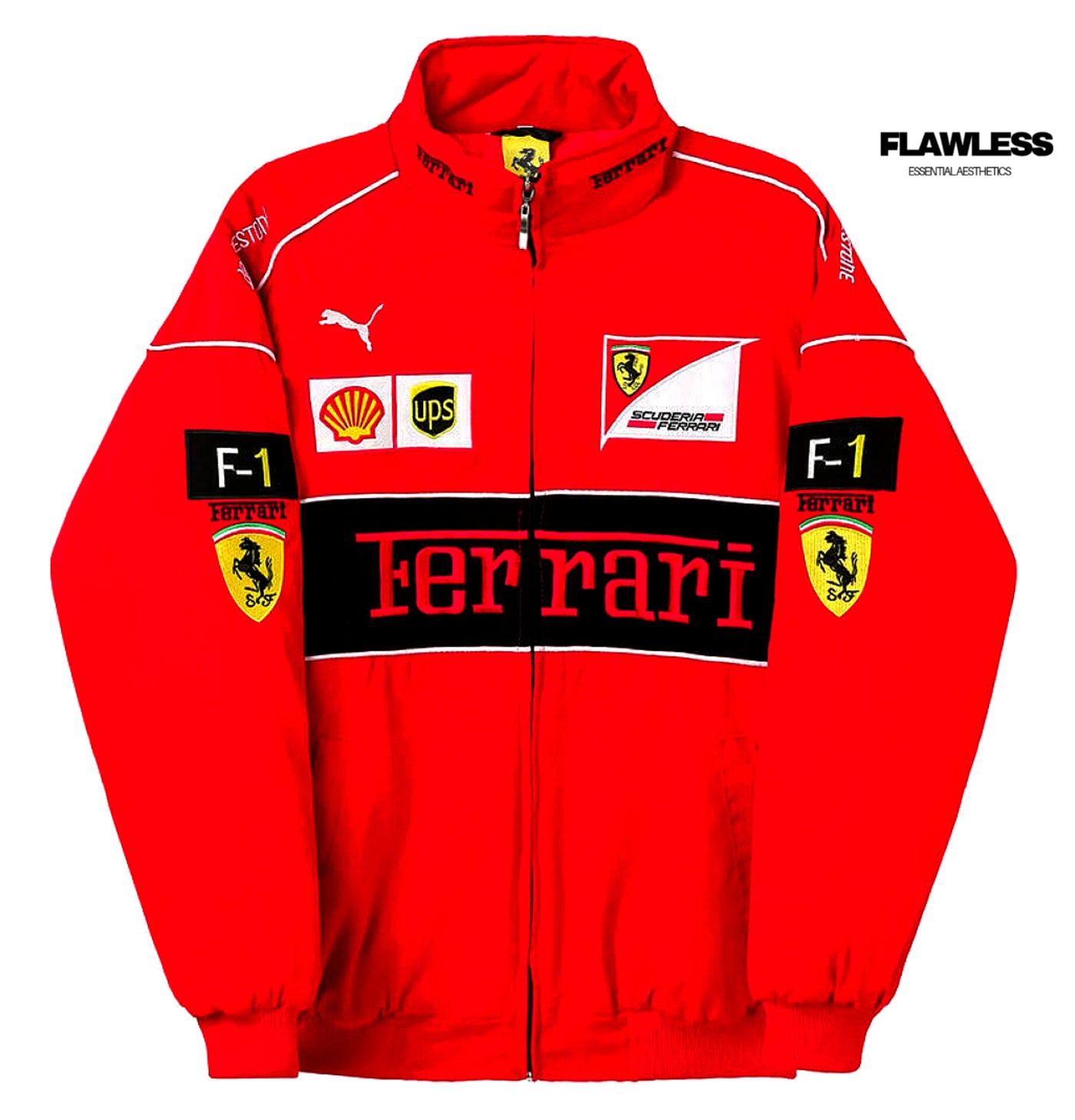 Ferrari F1 Vintage Racing Jacket "Red"
