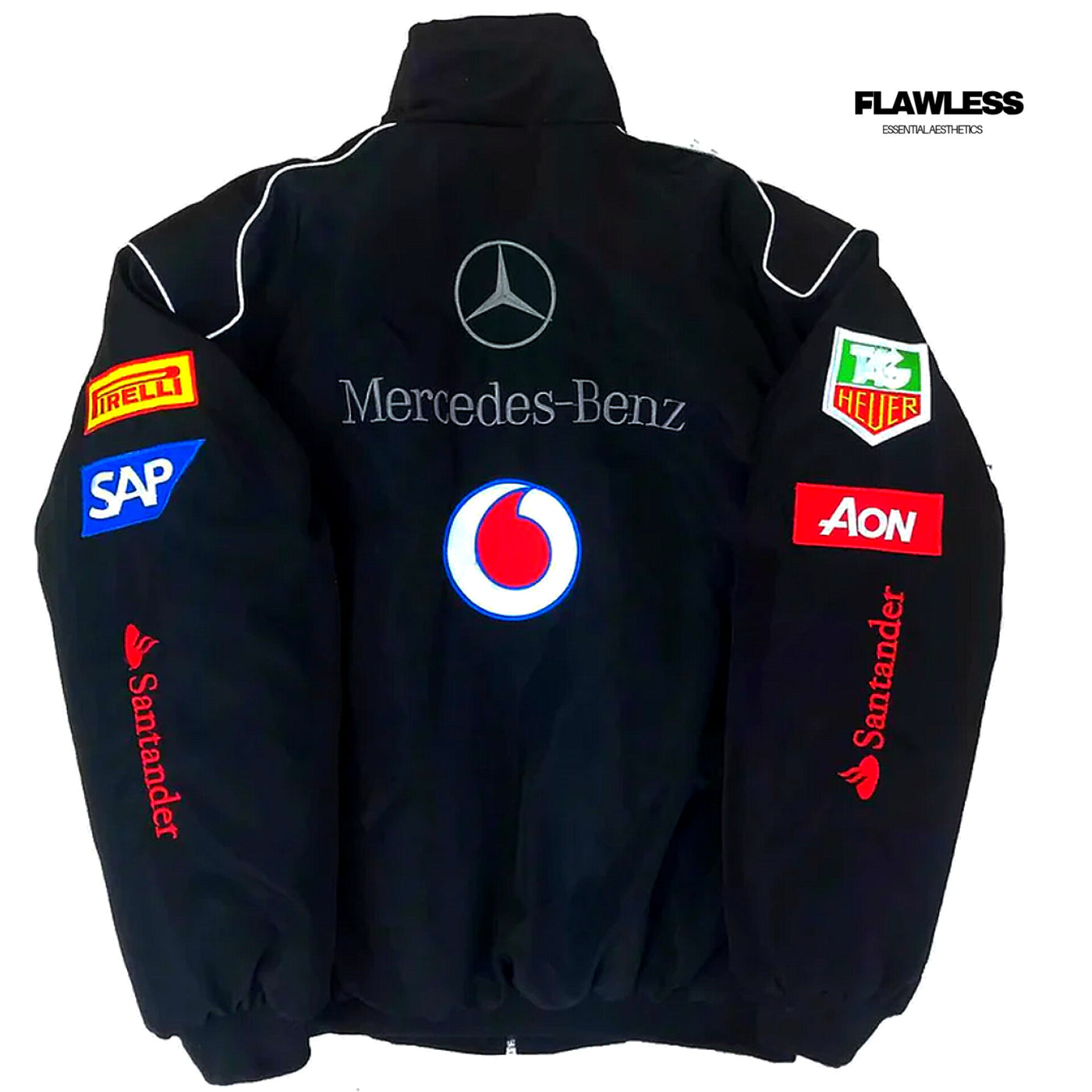 Mercedes Benz F1 Vintage Racing Jacket