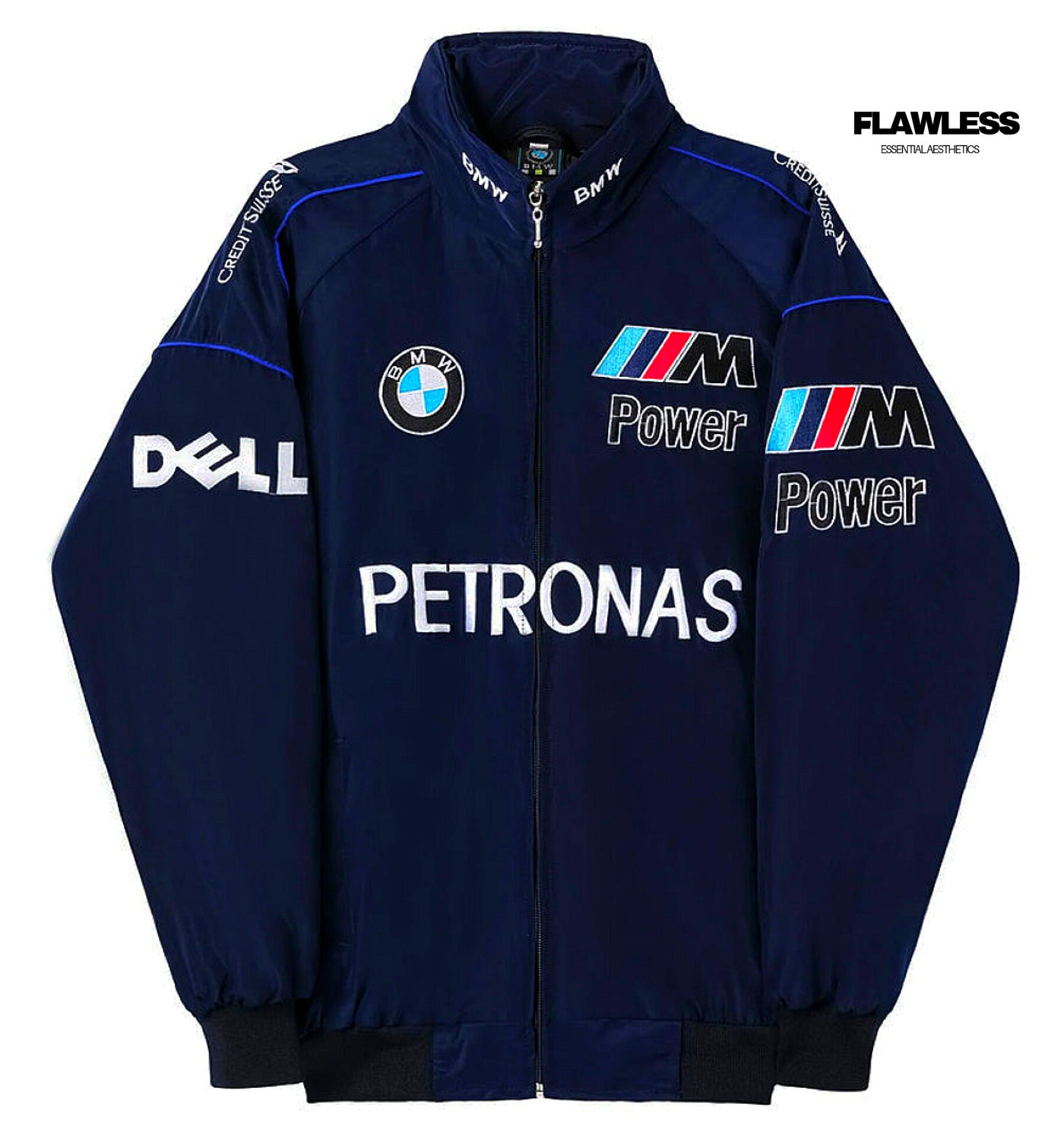 BMW F1 Vintage Racing Jacket "Dark Blue"