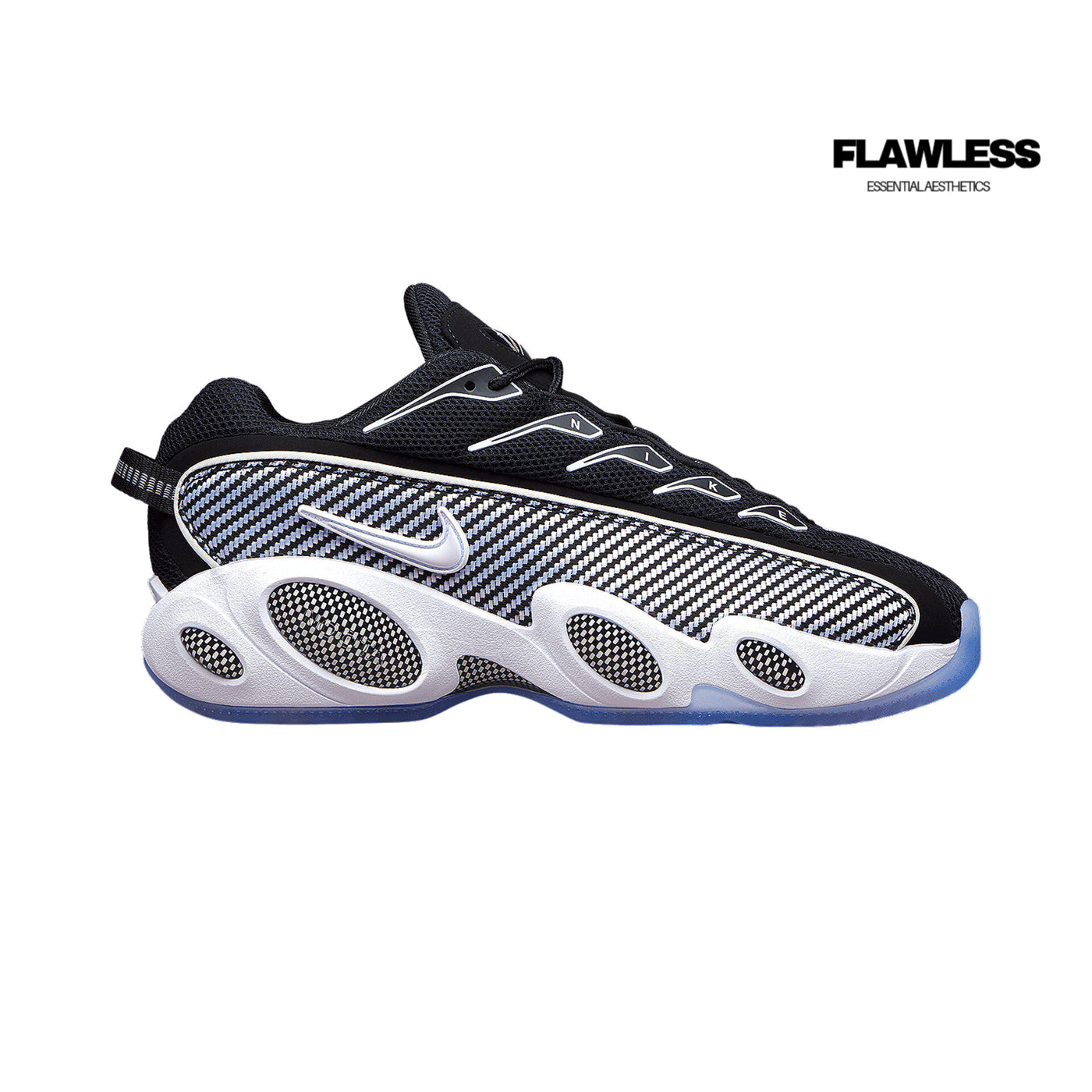 Nike x NOCTA Glide "Blavk and White"