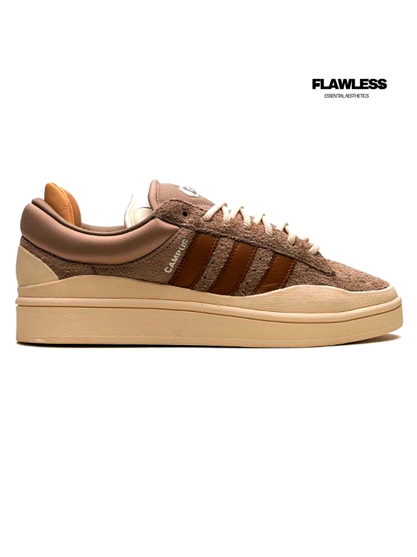 Adidas x Bad Bunnny Campus lace-up "Brown"