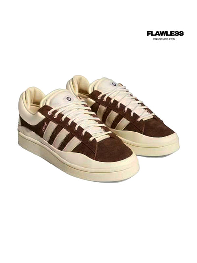 Adidas x Bad Bunnny Campus lace-up "Cream and Brown"
