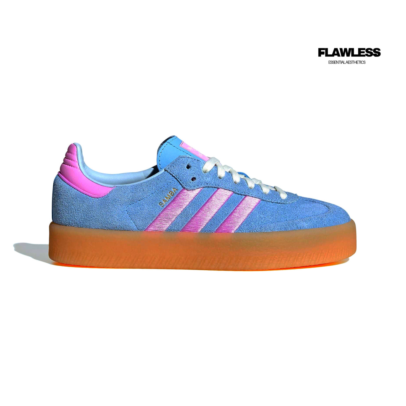 Adidas Sambae "Blue and Pink"