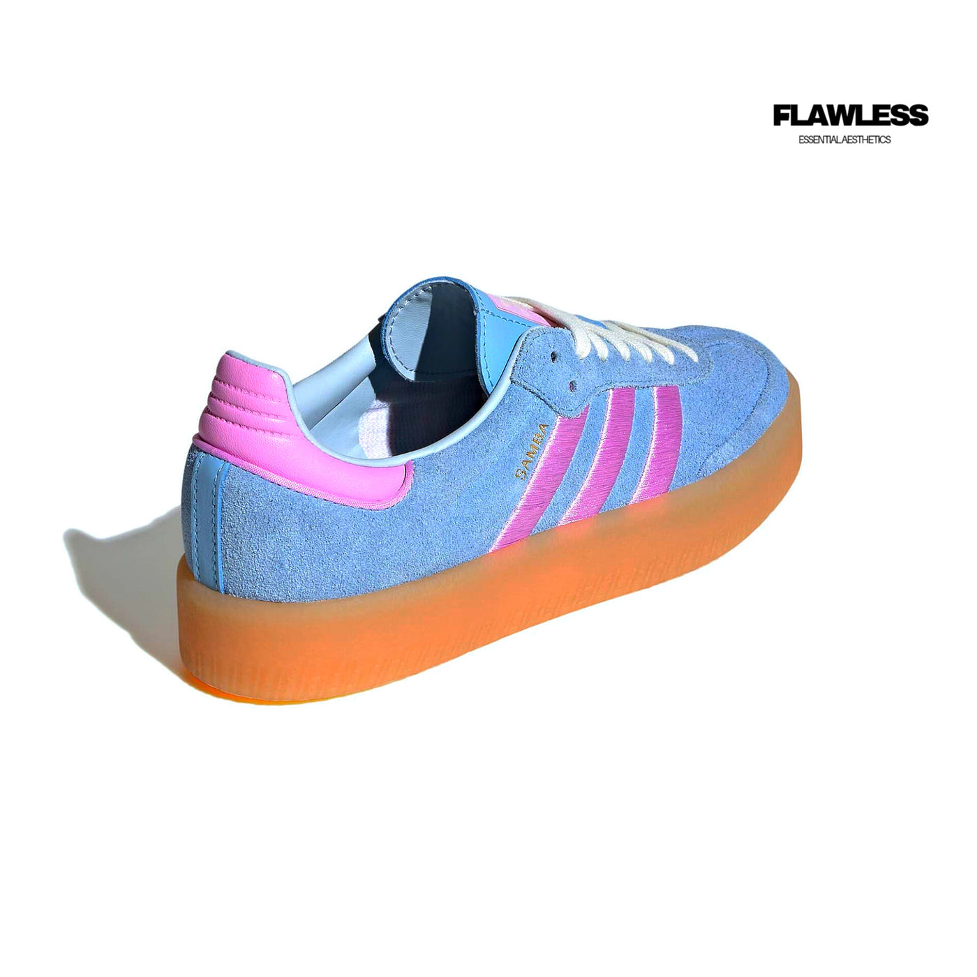 Adidas Sambae "Blue and Pink"