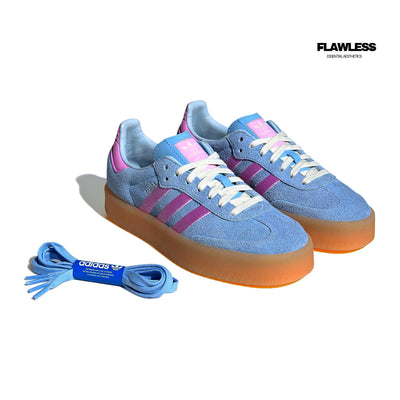 Adidas Sambae "Blue and Pink"