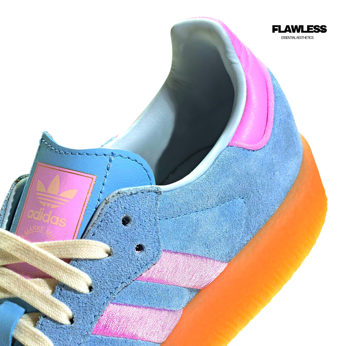 Adidas Sambae "Blue and Pink"