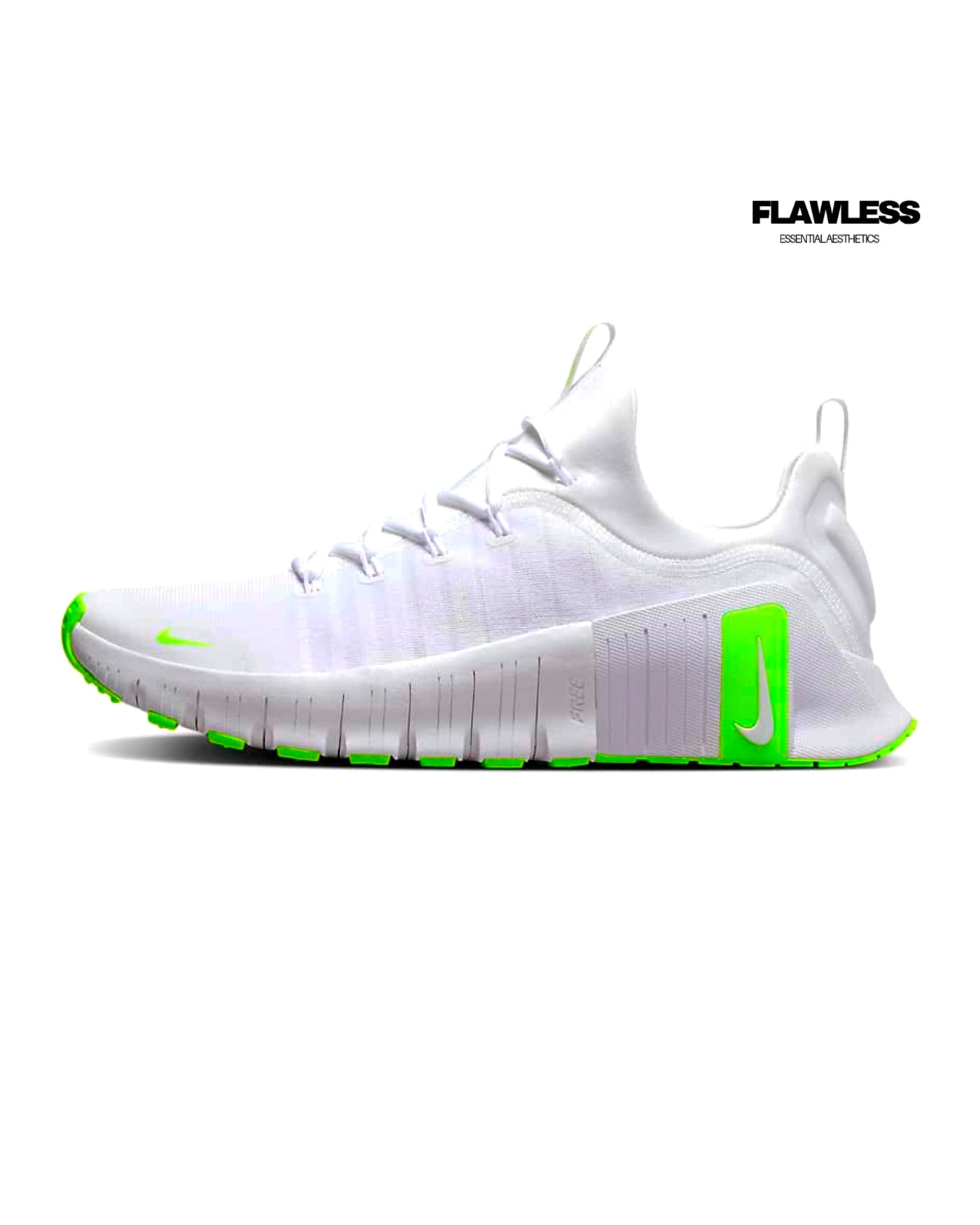 Nike Free Metcon 6 "White and Volt"