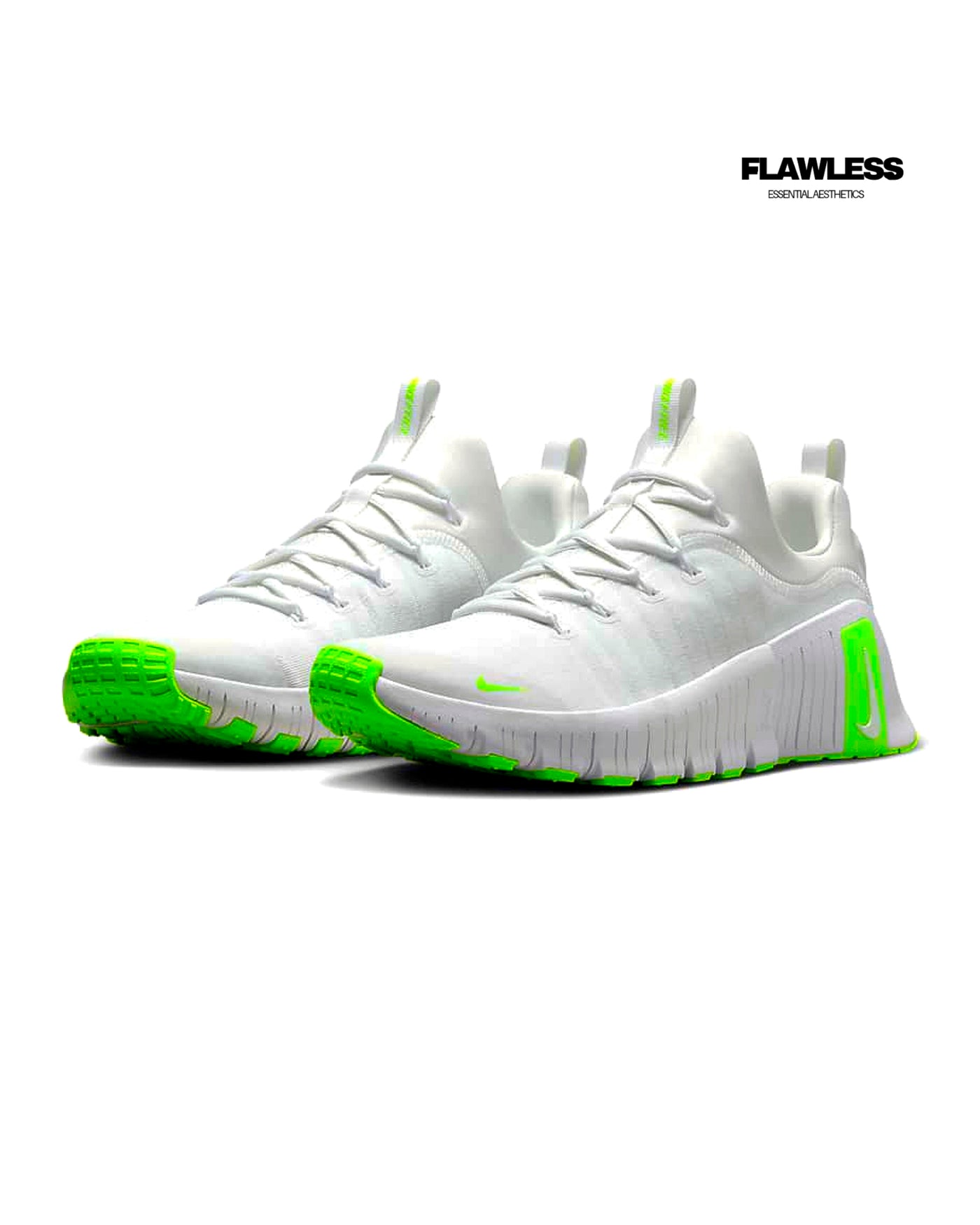 Nike Free Metcon 6 "White and Volt"