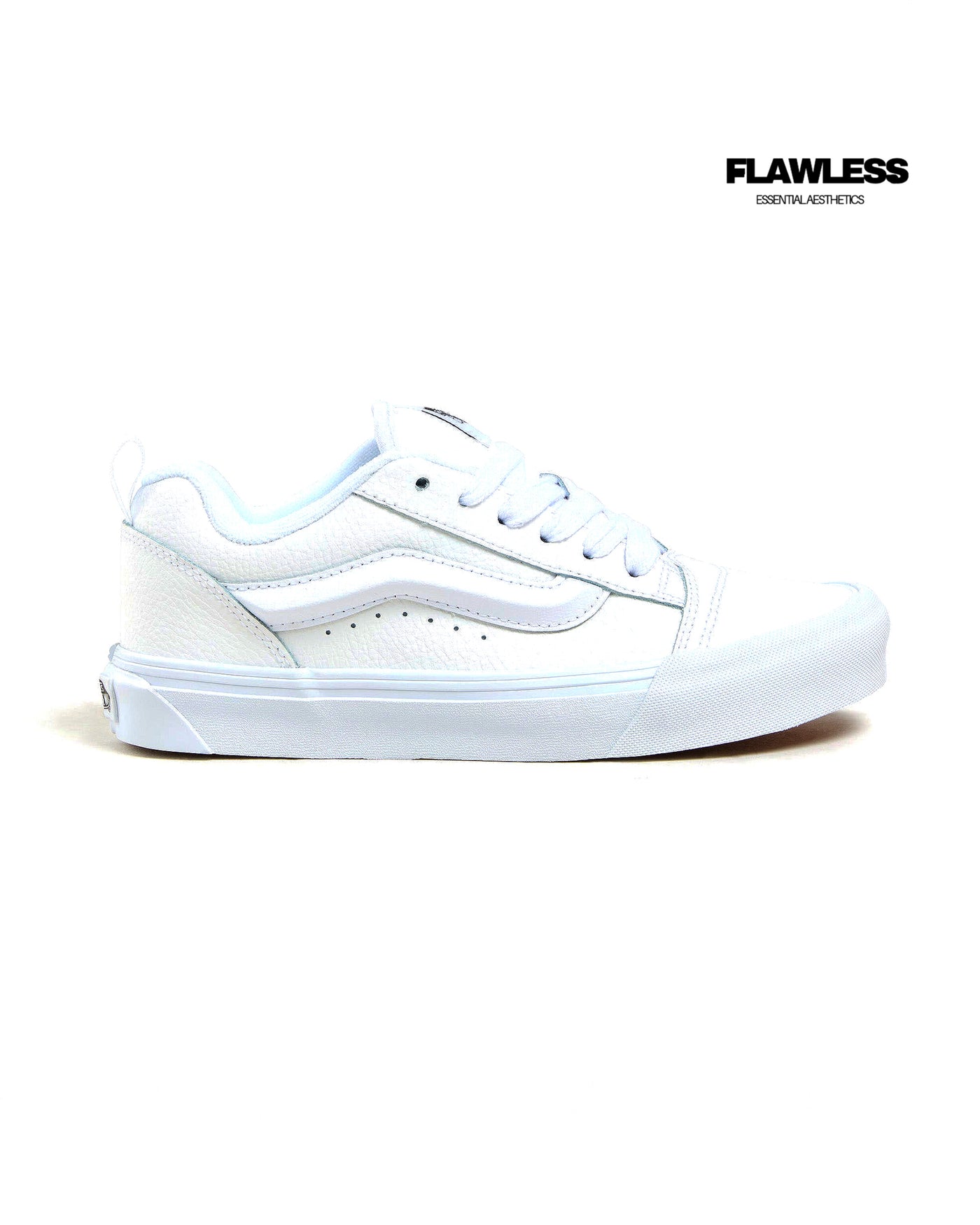 Vans Knu Skool suede "All White"